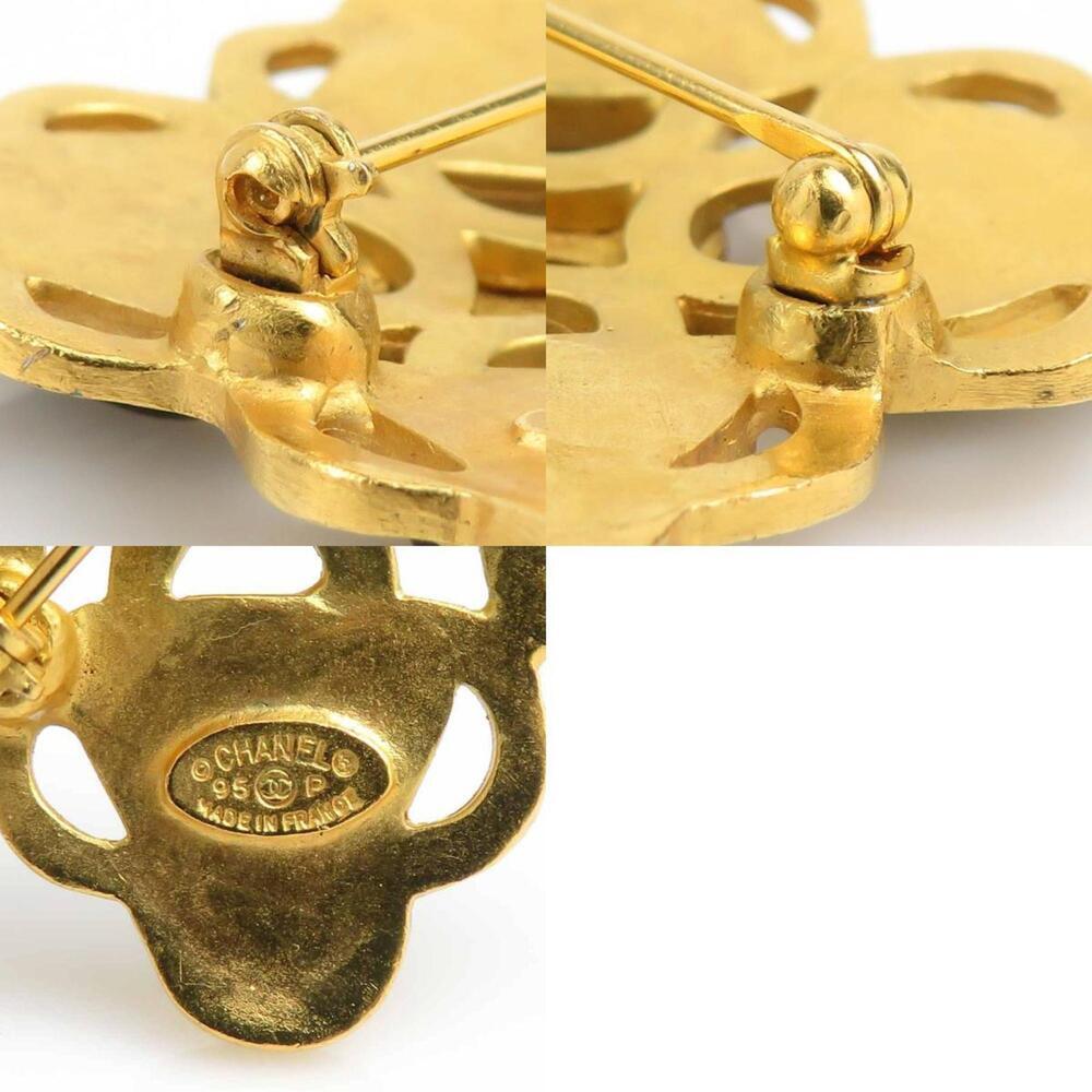 CHANEL Black Logo Brooch - Picture 5 of 5